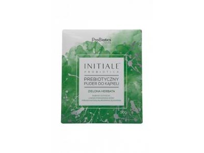 Prebiotyczny puder do kąpieli INITIALE PROBIOTICA ( zielona herbata) 30 g